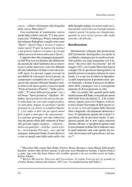 "l'impegno" in formato pdf - Istituto per la storia della Resistenza e ...