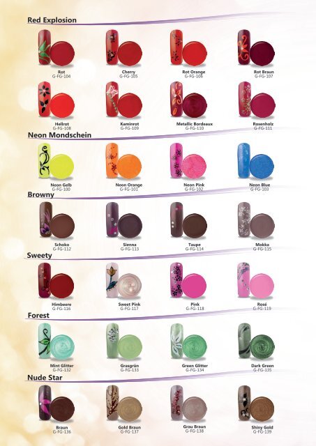 UV-Farbgel Trends 2013 - 88 neue UV-Colorgele von ICP-Nailcare