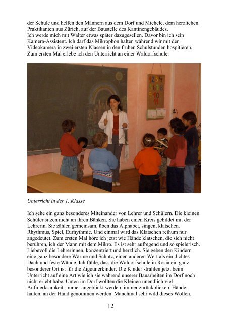 in Schülertagebuch-Notizen - Rudolf-Steiner-Schule Schwabing