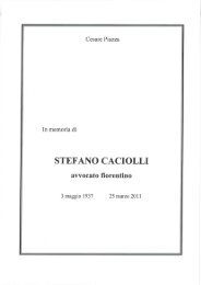 In memoria dell'Avv. Stefano Caciolli.pdf - Ordine degli Avvocati di ...