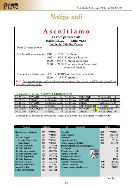 Comunità in cammino - Coccaglio