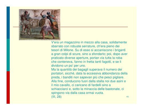 “L'asino d'oro” o “Libro delle metamorfosi”, Maria Grazia ... - Utem.it