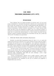 CAP. XXIII PROCESSO ORDINARIO (1971-1977) - Suore Marcelline