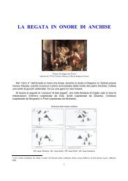 LA REGATA IN ONORE DI ANCHISE - Prima Pagina