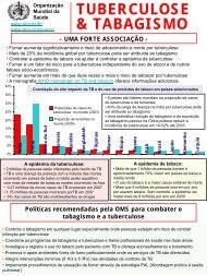 TUBERCULOSE & TABAGISMO