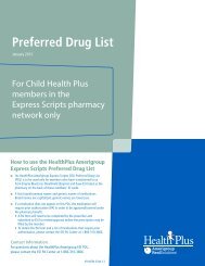 (ESI) Preferred Drug List - Providers – Amerigroup