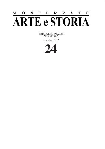 N° 24 dicembre 2012 - Associazione Casalese Arte e Storia