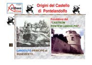 Origini del Castello di Pontelandolfo - Pontelandolfo news