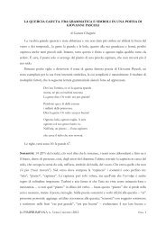 La quercia caduta. Fra grammatica e simboli in ... - PIMPIRIMPANA