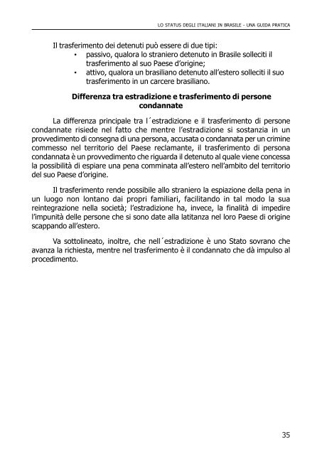 Lo status degli italiani in Brasile - Ambasciata d'Italia a Brasilia ...