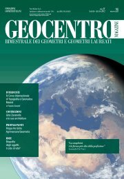 GEOCENTRO/magazine - Fondazione Geometri