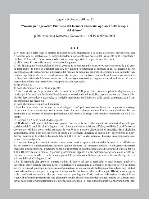 Oltre il dolore Le cure palliative ai pazienti terminali - Friuli Occidentale