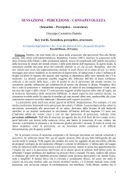 Sensazione percesione consapevolezza.pdf - Auditorium