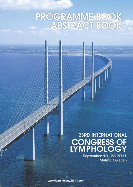 PROGRAMME BOOK ABSTRACT BOOK - Lymphology 2011