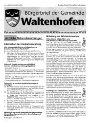 Bürgerbrief 2008/09 (0 bytes) - Waltenhofen