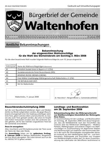 Bürgerbrief 2008/02 (0 bytes) - Waltenhofen