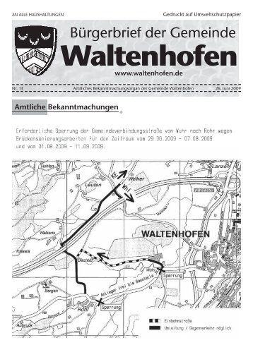 Bürgerbrief 2009/13 (390 KB) - Waltenhofen