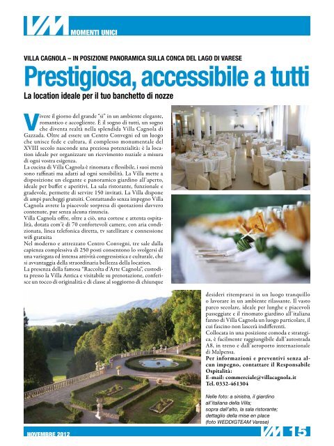 Scarica la rivista in formato PDF - Varese Mese