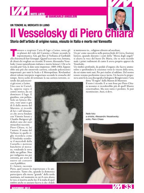 Scarica la rivista in formato PDF - Varese Mese