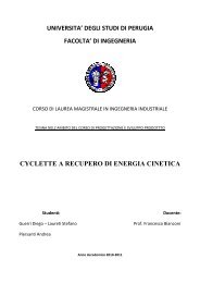 energia cinetica - Università degli Studi di Perugia