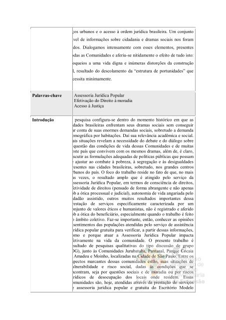 3.1.4. Grupos Sociais Vulneráveis - pucrs