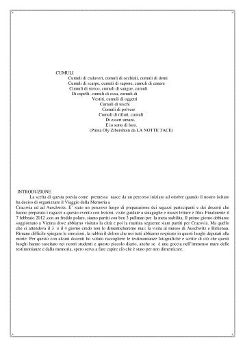 Il diario di bordo dell'Ist. "L.Einaudi" di Correggio (RE)