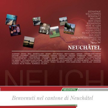 Benvenuti nel cantone di Neuchâtel - Canton de Neuchâtel