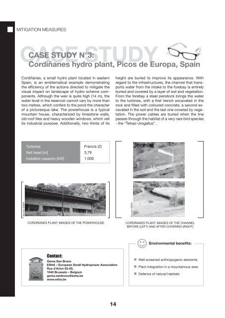 HYDROPOWER AND ENVIRONMENT - ESHA