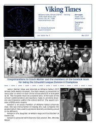 Viking Times - May 2013 (pdf) - Williams Valley School District