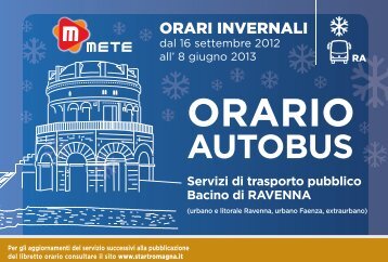 ORARIO - Comune di Lugo