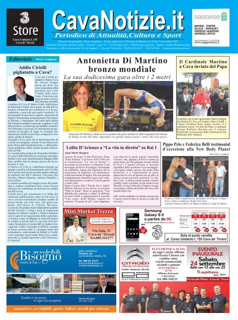 Antonietta Di Martino bronzo mondiale - CavaNotizie.it