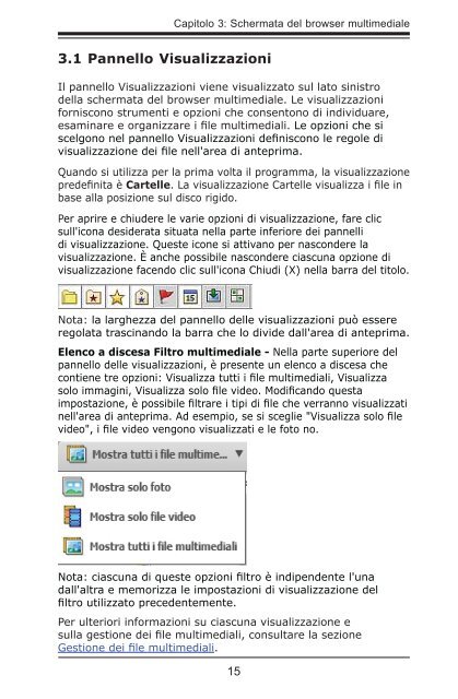 MANUALE PER L'UTENTE - ArcSoft