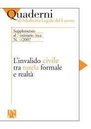 L'invalido civile tra tutela formale e realtà - INCA Lombardia