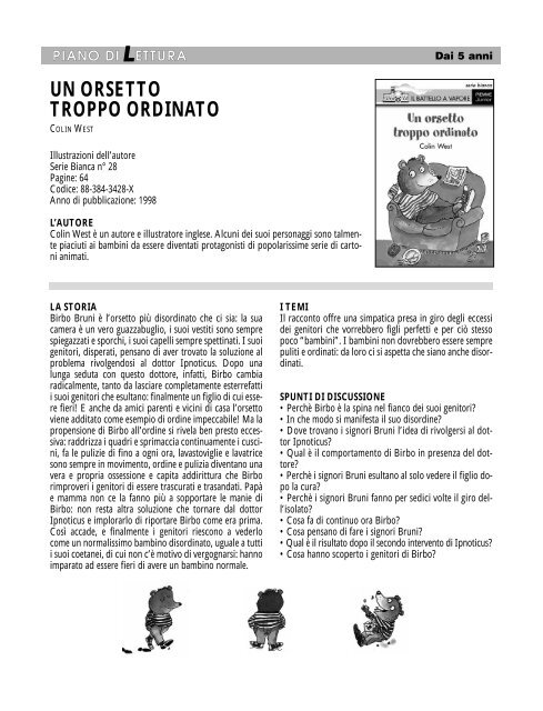 Un Orsetto Troppo Ordinato