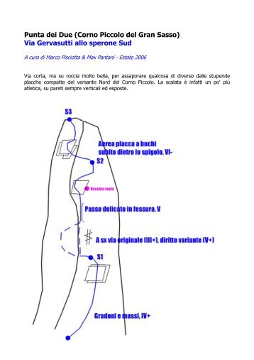 Punta dei Due (Corno Piccolo del Gran Sasso ... - CAI Sezione SEM