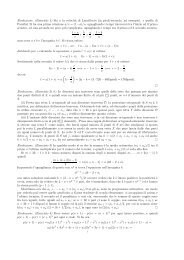 Soluzione prova di Matematica - Scuola Galileiana di Studi Superiori