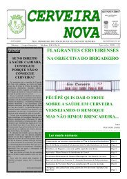 FLAGRANTES CERVEIRENSES - Cerveira Nova