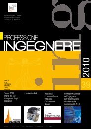 Torino 2010 - Ordine degli Ingegneri della provincia di Vicenza