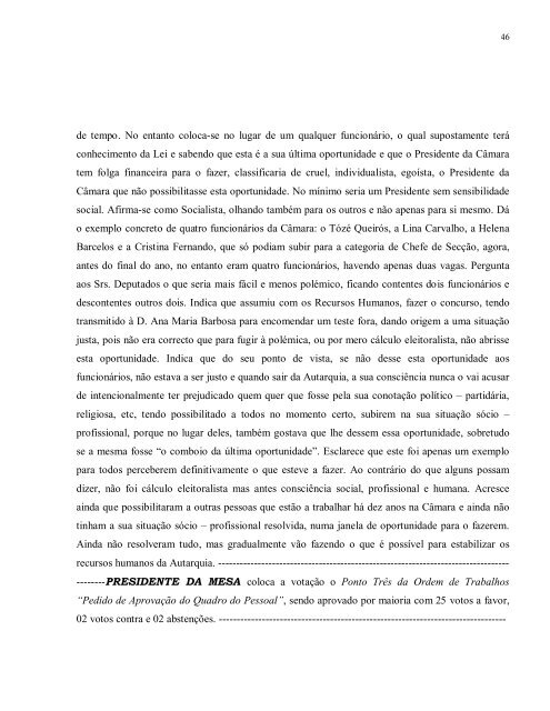 Acta da Sessão de Assembleia de 29/12 - Câmara Municipal de Alijó