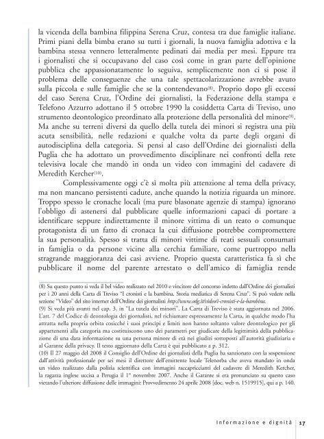 Privacy e giornalismo edizione 2012.pdf - Garante per la Protezione ...