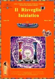IL RISVEGLIO INIZIATICO - marzo 2008 - Antico e Primitivo Rito ...