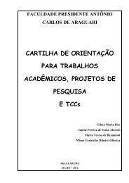 cartilha de orientação para trabalhos científicos - Unipac