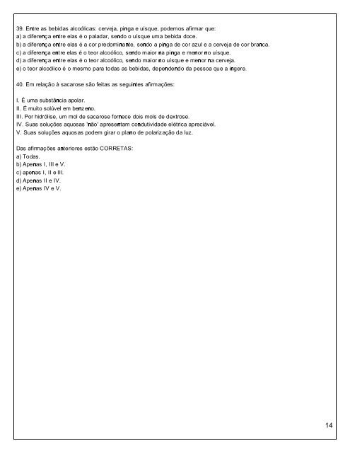 lista de exercicios para recuperação final comp. curricular