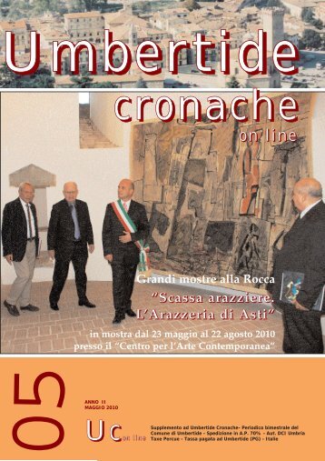 Umberitde Cronache on line n.5 anno 2010 - Comune di Umbertide