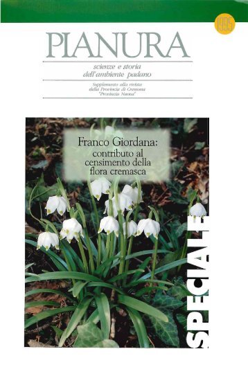 Contributo al censimento della flora cremasca - Biblioteca digitale ...