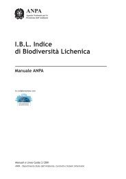 I.B.L. Indice di Biodiversità Lichenica - SIRA