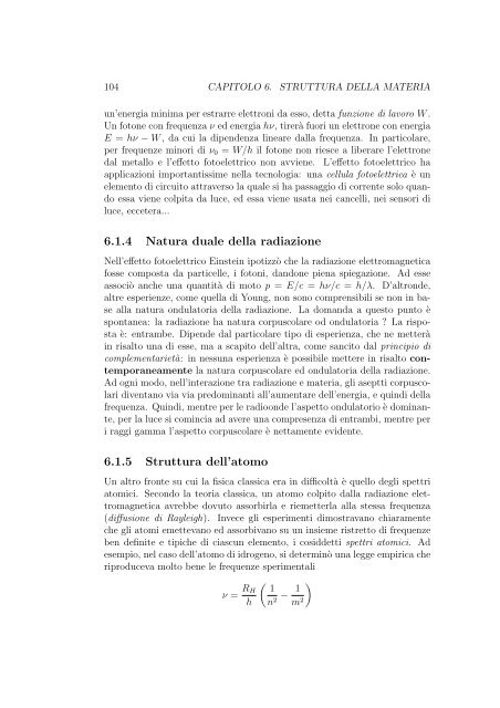 Dispense del corso di Elementi di Fisica della Materia - Skuola.net