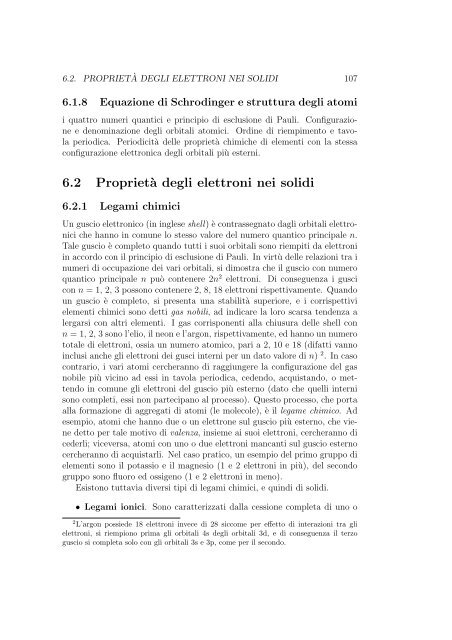 Dispense del corso di Elementi di Fisica della Materia - Skuola.net