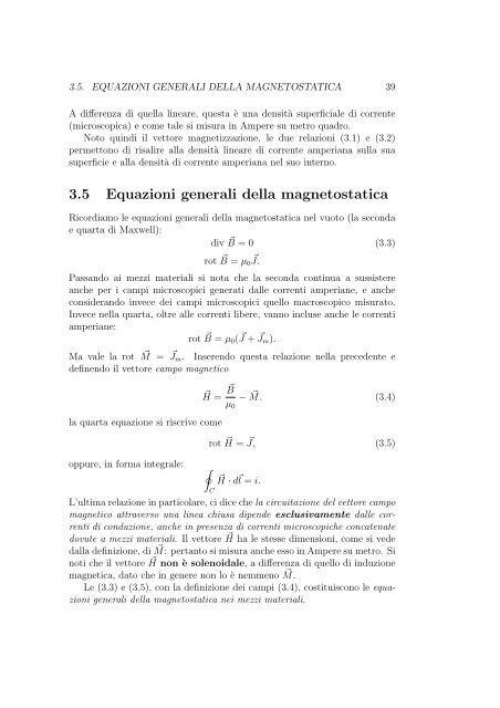 Dispense del corso di Elementi di Fisica della Materia - Skuola.net