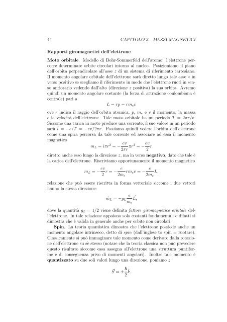 Dispense del corso di Elementi di Fisica della Materia - Skuola.net